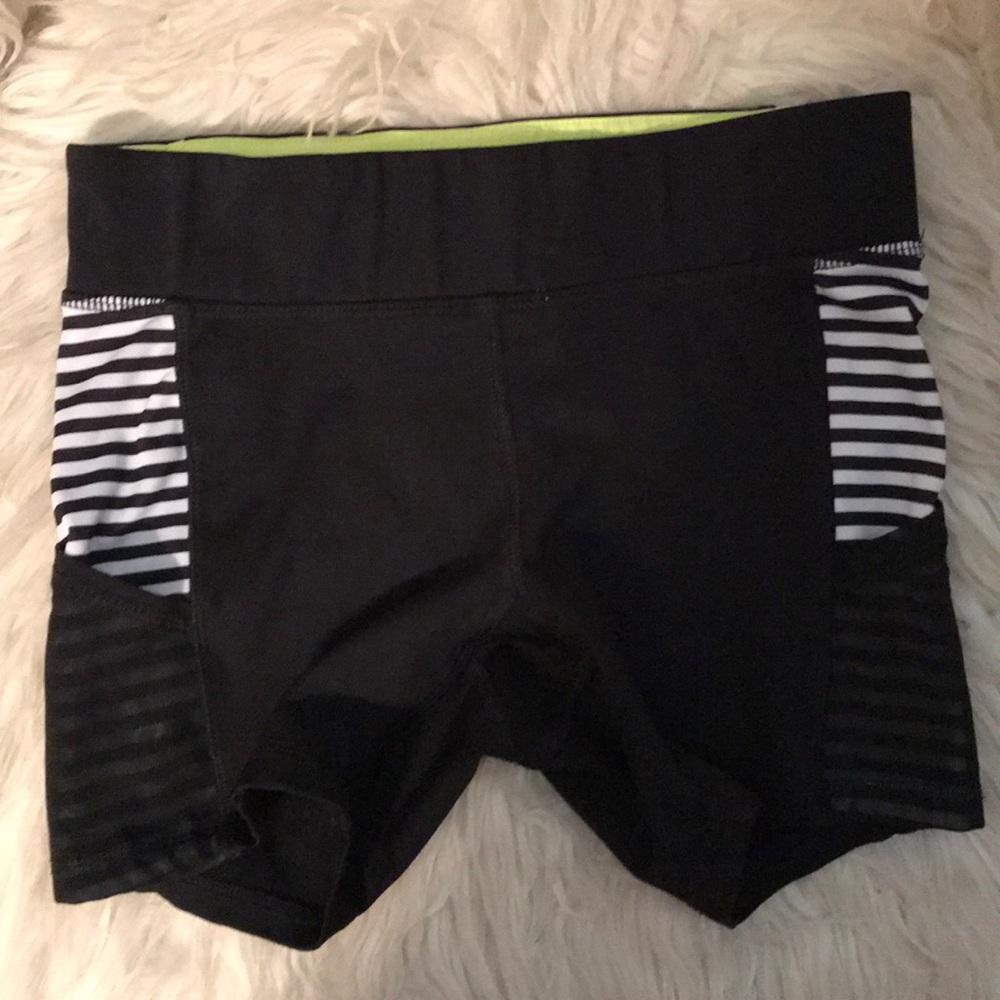 Black spandex shorts